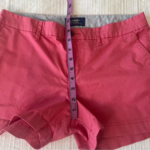 2/$30 Old Navy Pink Bermudas Tailored Chino Shorts - Picture 6 of 8